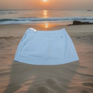 VINEYARD VINES Core A-Line Women's Golf Skort Light Blue Size XS Preppy Classy